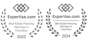 expertise.com award for best estate planning attorney in columbus 2022 & 2024