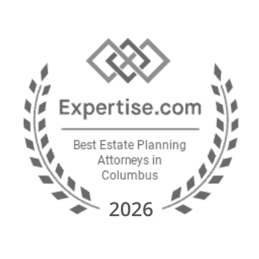 ExpertiseAward (1) Expertise.com award for best estate planning attorney in columbus for 2026